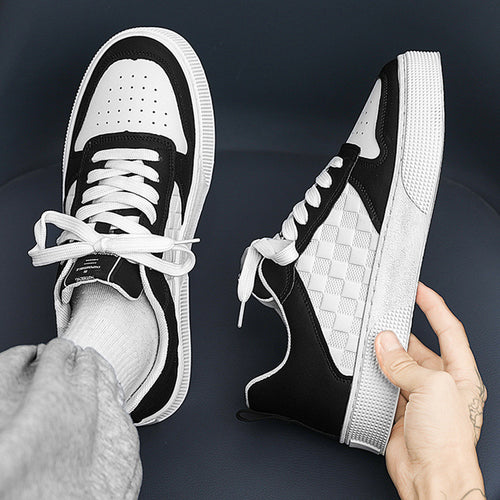 Breathable Fashion Lace-up Shoes for Men – Keep your feet cool and trendy all day with our breathable lace-up shoes!