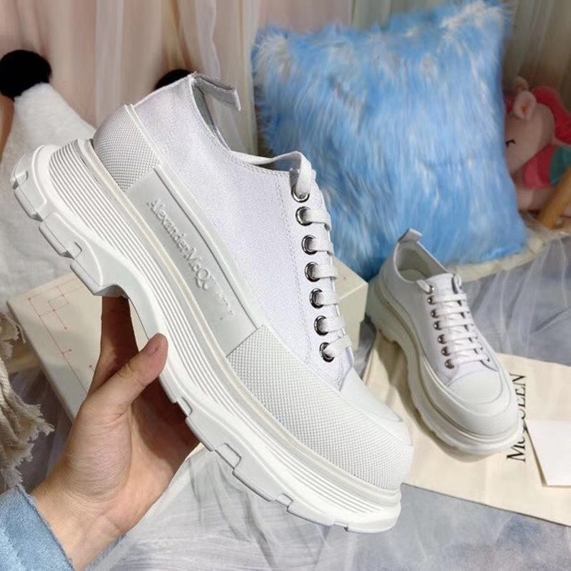  
Hot Text: Elevate your every step with thick soles and cushioned comfort — your go-to shoes for casual adventures.