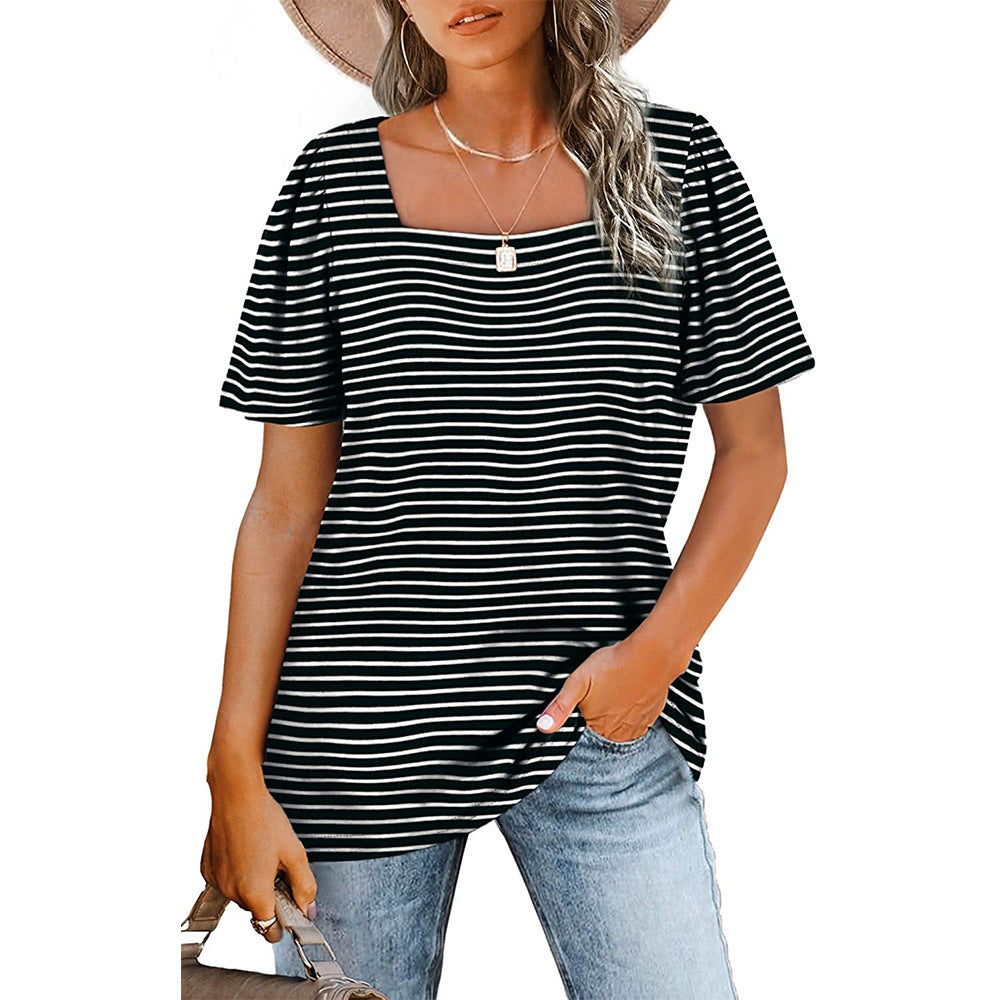  Soft, stylish, and comfy — your new go-to short sleeve top for effortless style!