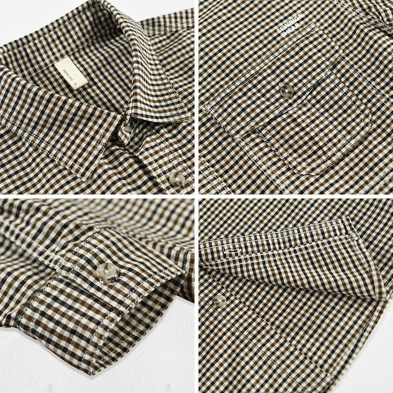 “Effortless style meets ultimate comfort – plaid perfection for men!”