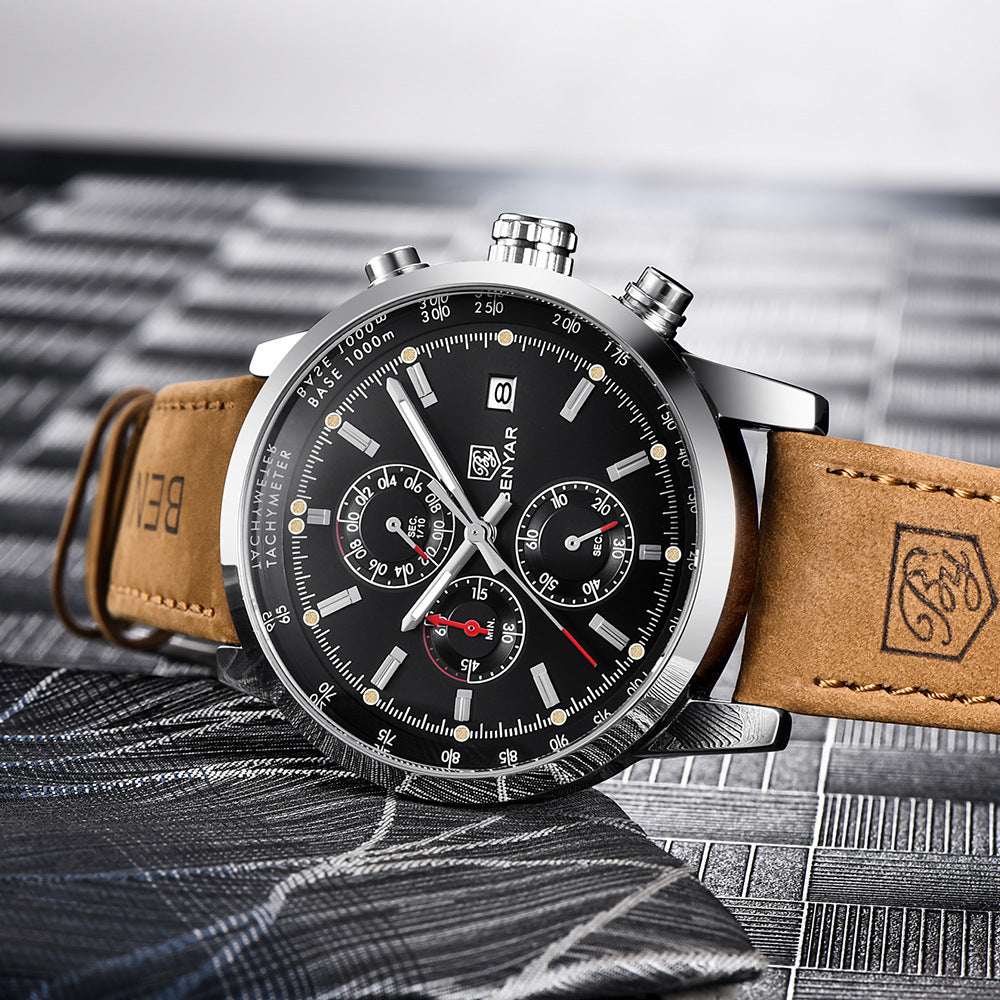  
Elevate your style with a watch that means business!