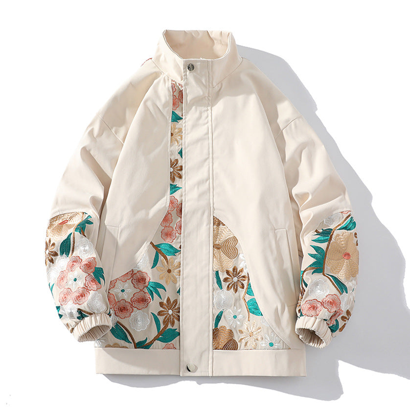 From day to night, this embroidered coat has you covered!