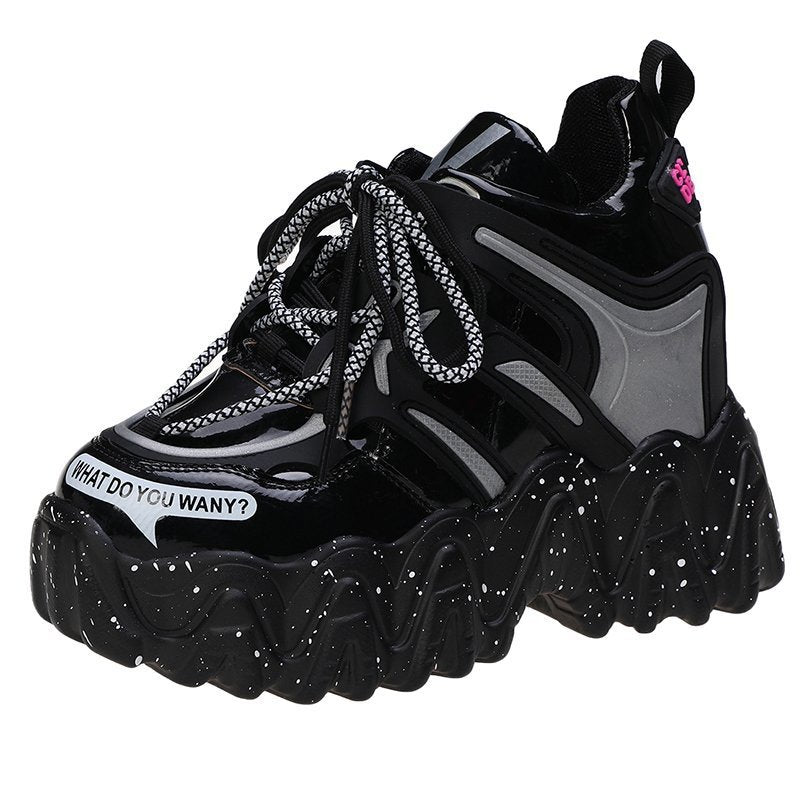The perfect blend of fashion, height, and comfort.