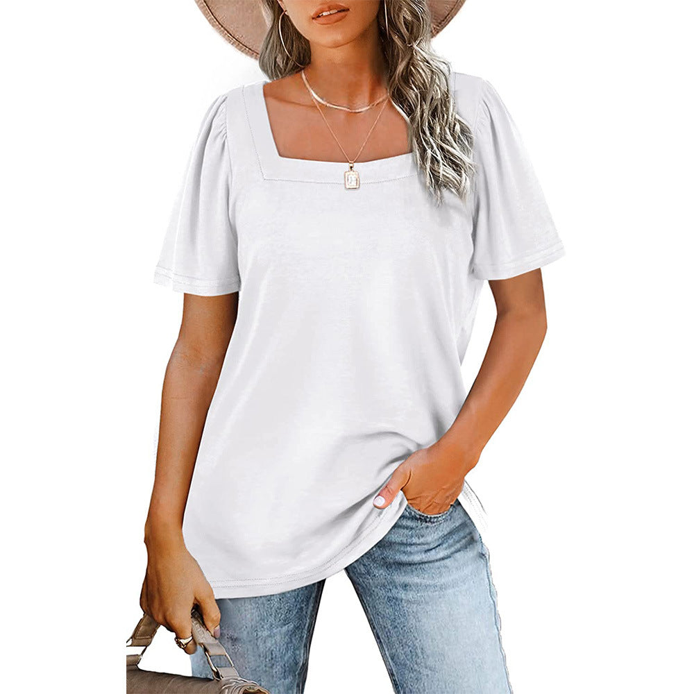  Step out in style with this trendy tee — your perfect companion for casual fashion!