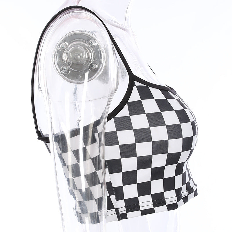 Your outfit’s new best friend — classic check meets modern edge.